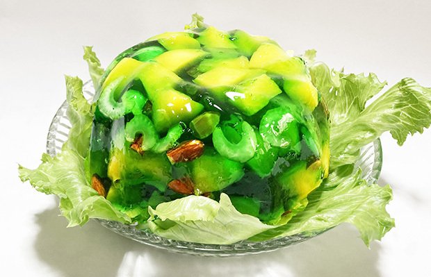 味迷子！！ジェロのゼリーサラダ｜ぶんこ 同人誌「レトロ菓子本はお