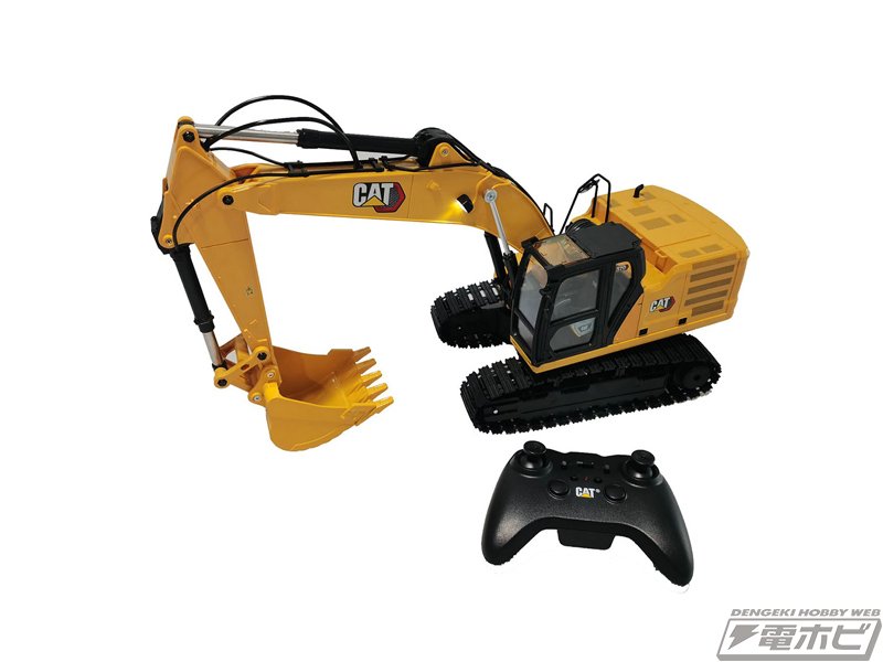 大型油圧ショベル「キャタピラー CAT 320」が全長約50センチの