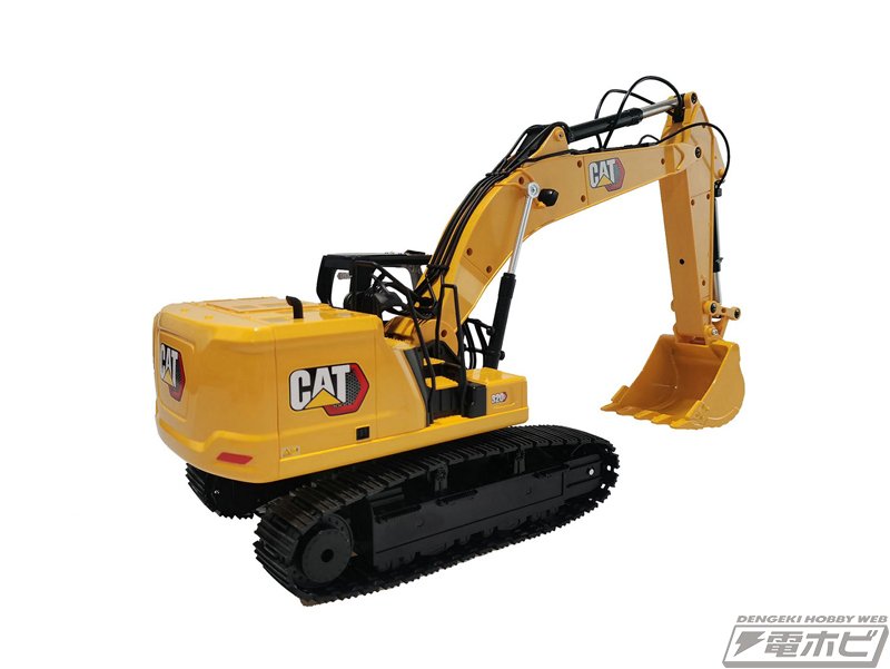 大型油圧ショベル「キャタピラー CAT 320」が全長約50センチの