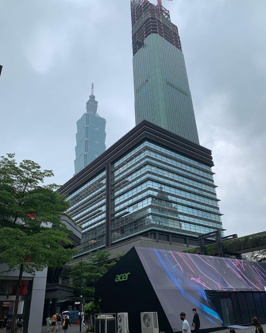 4日目。台北「啜飲室 Landmark」で雨やどり。（18回目の台湾旅2023/06