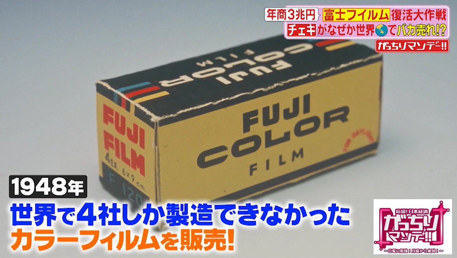 富士フイルム」後藤社長出演！儲かりの謎に迫る！①チェキはお客さんの