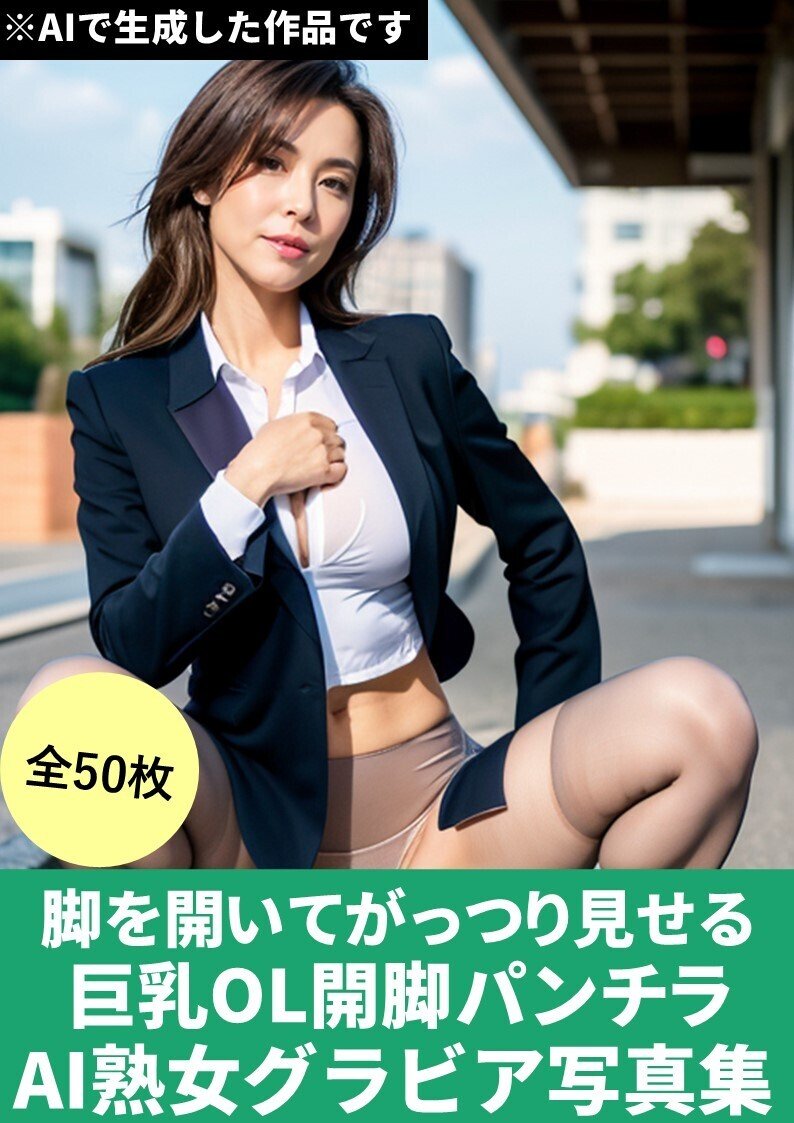 AI画像　パンチラ 