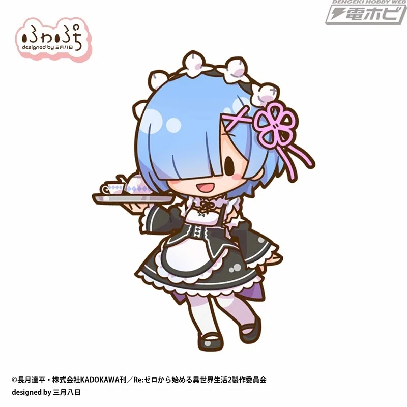 好きなポーズや表情で自由に飾れる！『リゼロ』ラム＆レム、『オバロ
