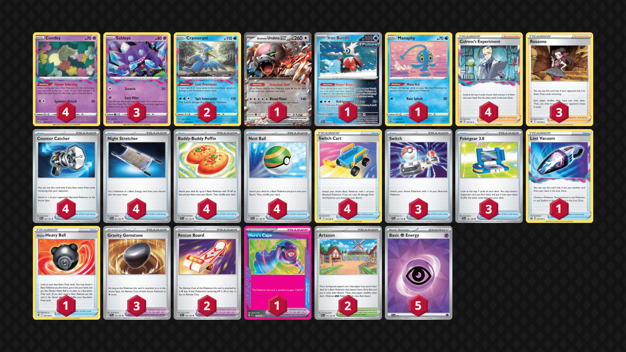 テラパゴスex ボムパゴス デッキ