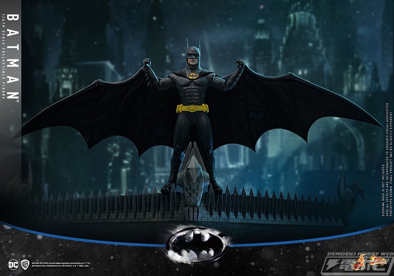 「バットマン　リターンズ」ERTL社製メタルフィギュア６種 バットマン リターンズ』バットマンの1/6スケールアクション