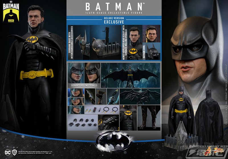 バットマン リターンズ』バットマンの1/6スケールアクション