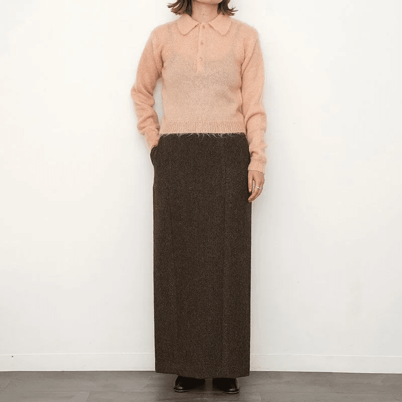 AURALEE / オーラリー | BRUSHED SUPER KID MOHAIR KNIT SHORT POLO ポロニット | 1 | ベージュ | レディース 楽天市場】AURALEE / オーラリー | BRUSHED SUPER KID MOHAIR