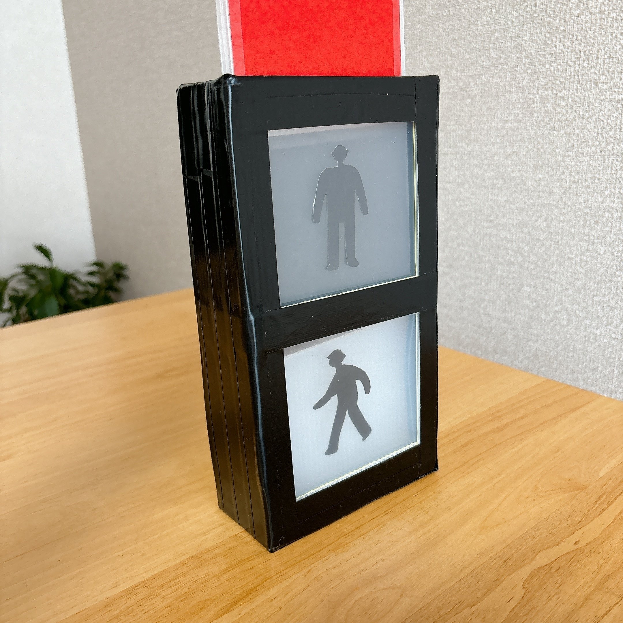 本物　歩行者信号機2 信号]台北の信号機2 (歩行者用) Taipei traffic signal 2 (For