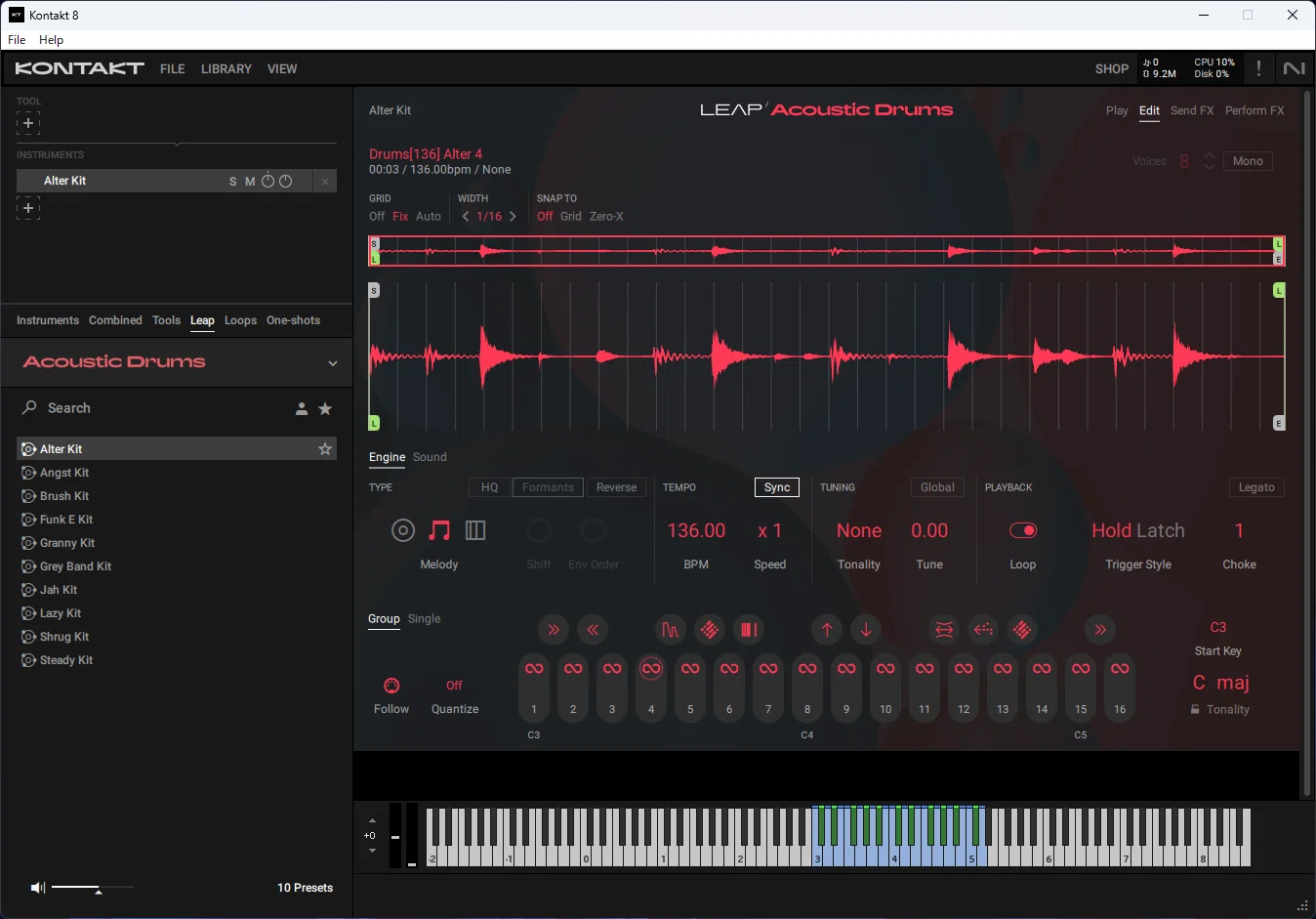 DTM】KONTAKT 8 ふぁーすといんぷれっしょん｜ふるの
