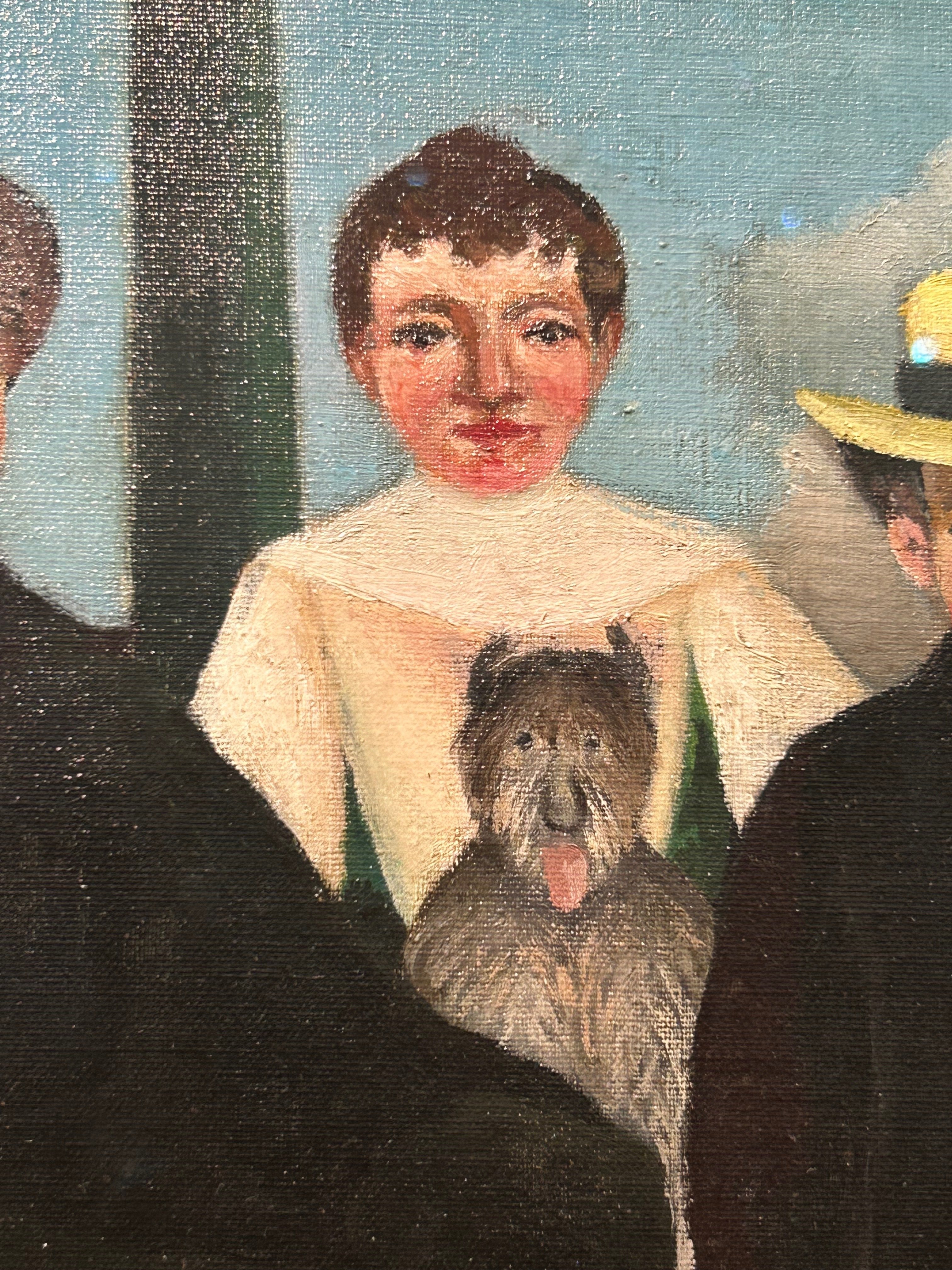 子供のためのオランジュリー美術館(142) ローザと3匹の犬/アンリ