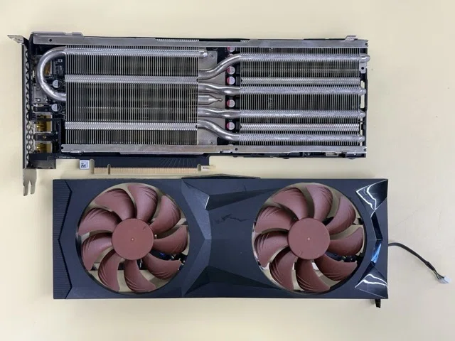 グラボのファンを静音ファンに交換した話（Noctua）｜iga3@いがさん