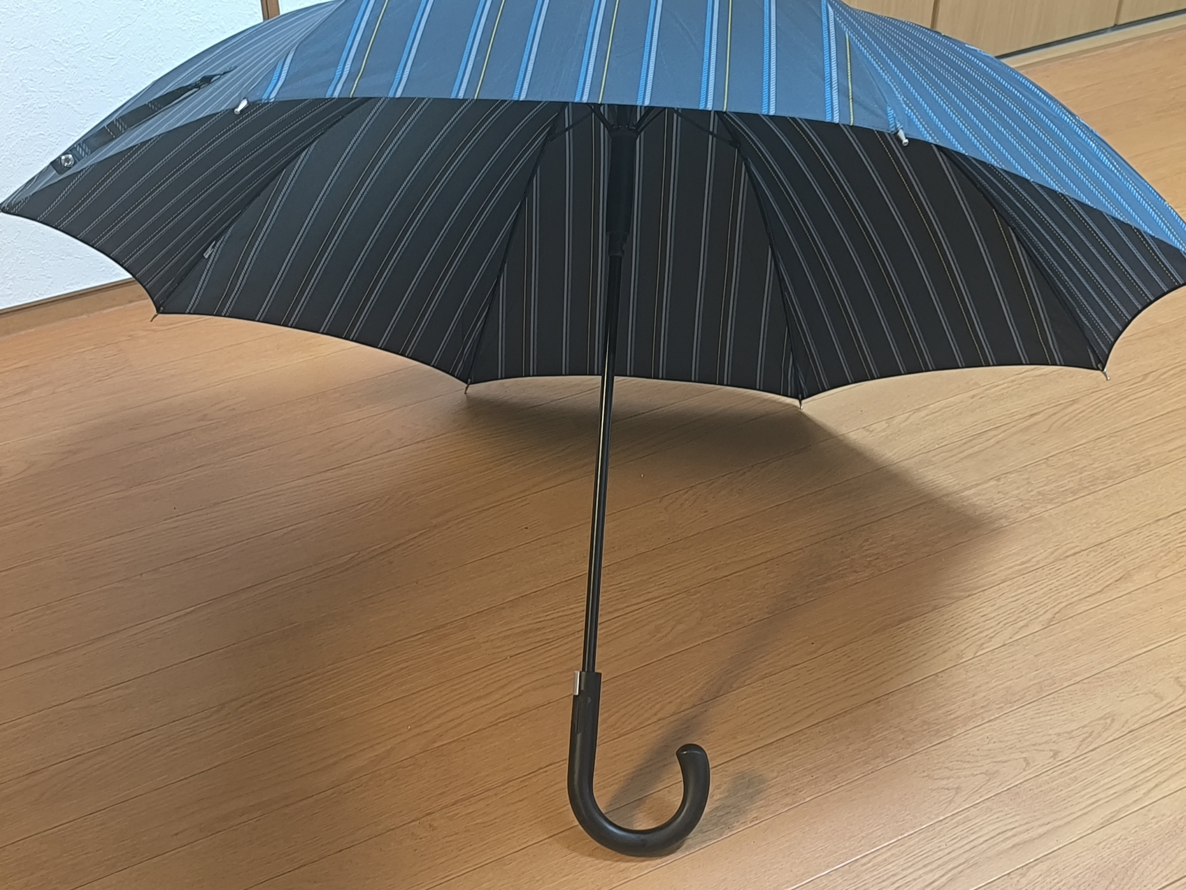 中学生の時に破壊した傘の持ち手傘の取っ手のベタベタを解決