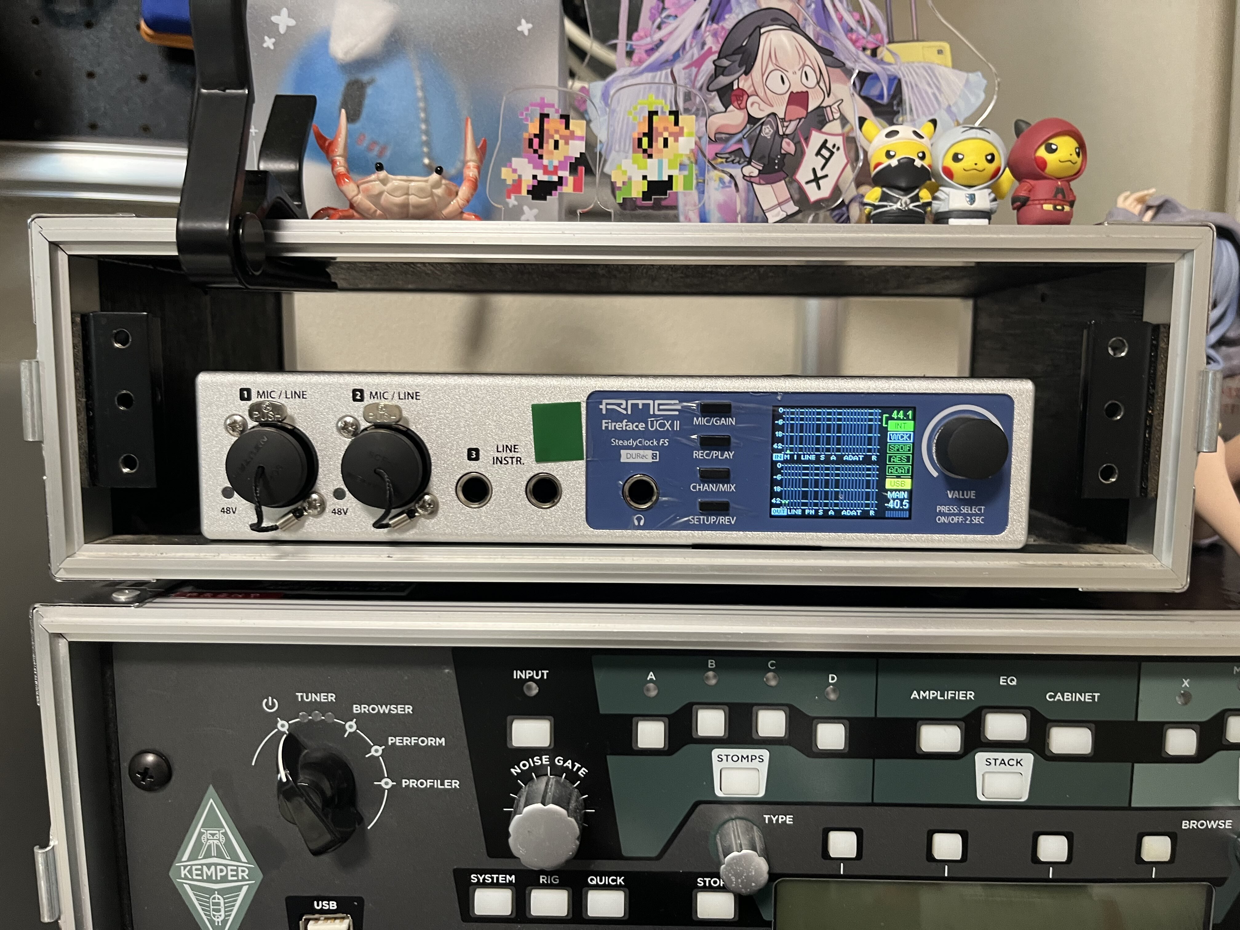 人気ブランドの RME Fireface UCXIIをハーフラックにラックマウントしたい DTM・DAW