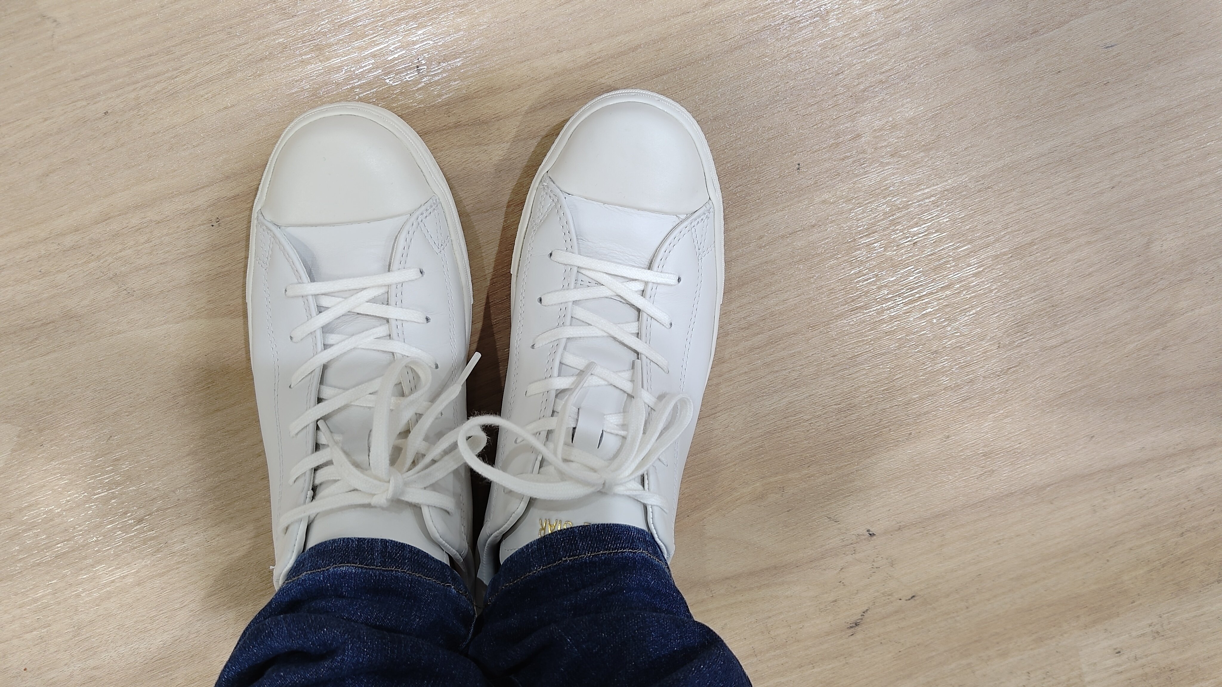 本革、白靴の新定番 [コンバース] スニーカー ALL STAR COUPE