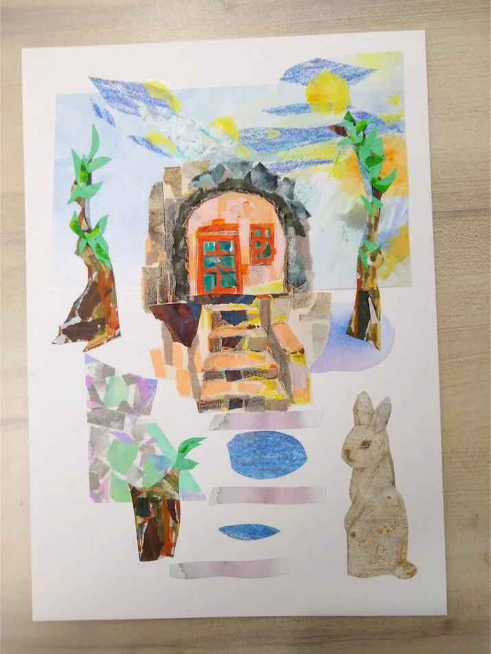 適当な紙に適当に描いた絵です 適当な紙に適当に