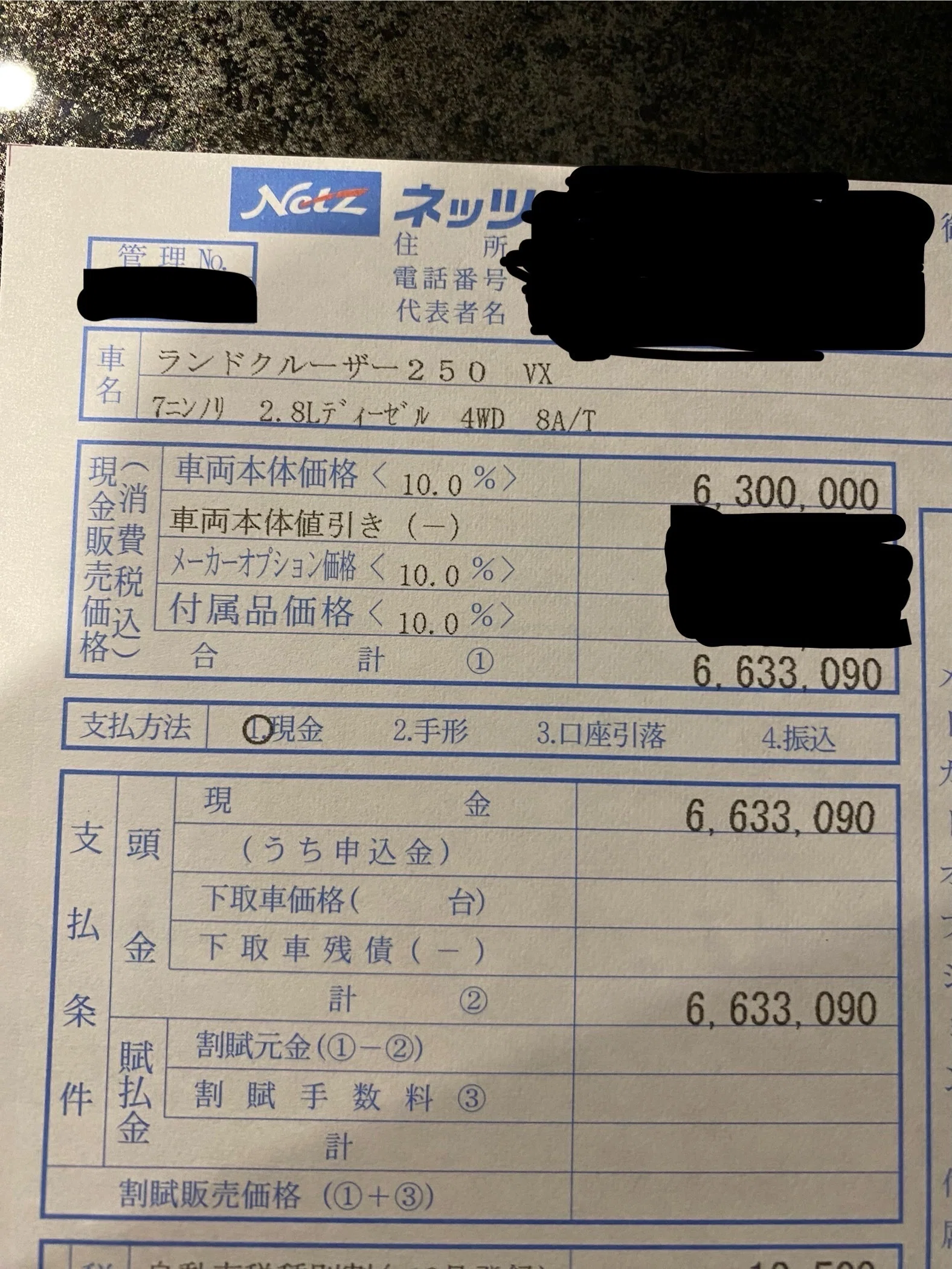 ランクル250話 お値段編｜キックス