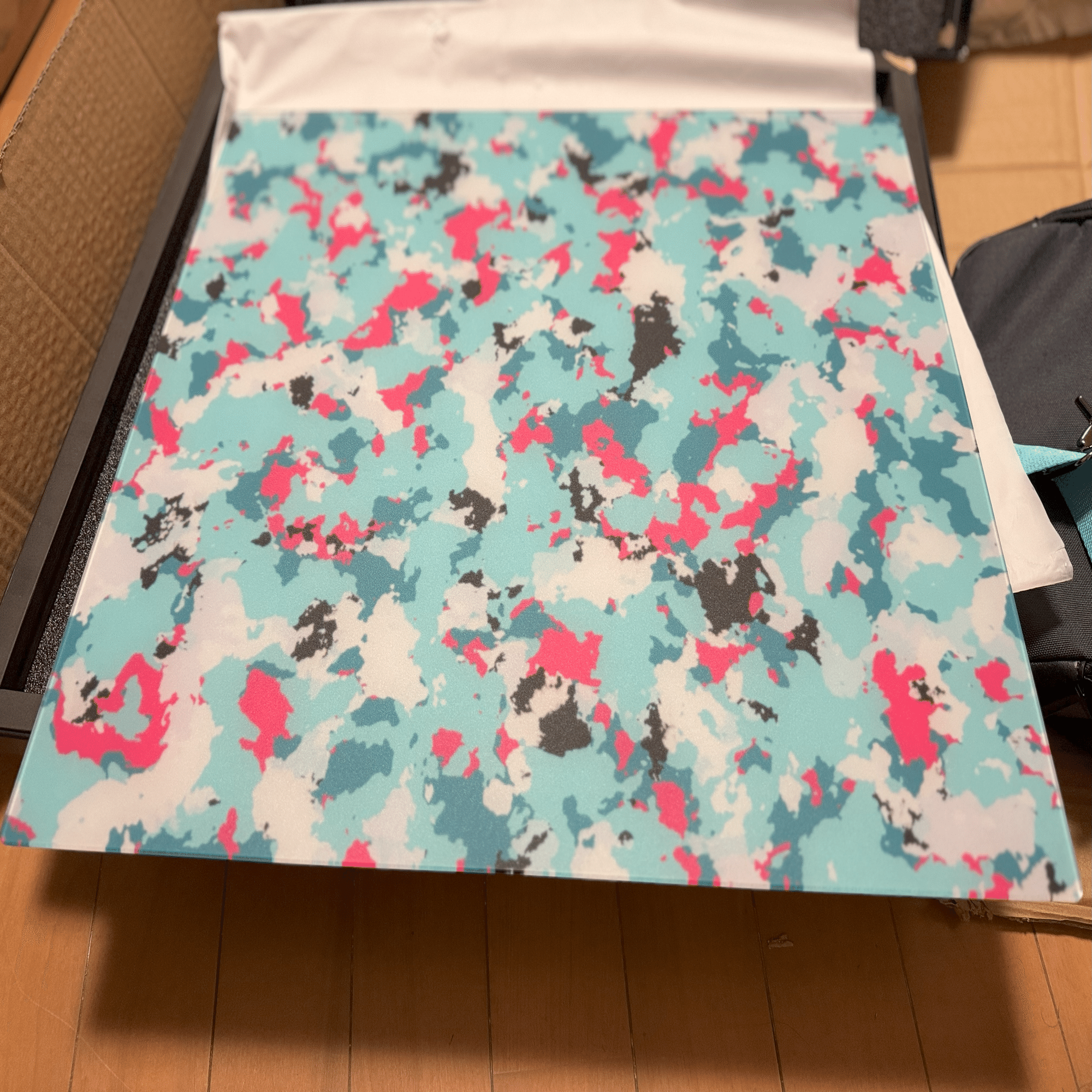 ガラスマウスパッドをオーダーメイドしてもらった話｜みくた