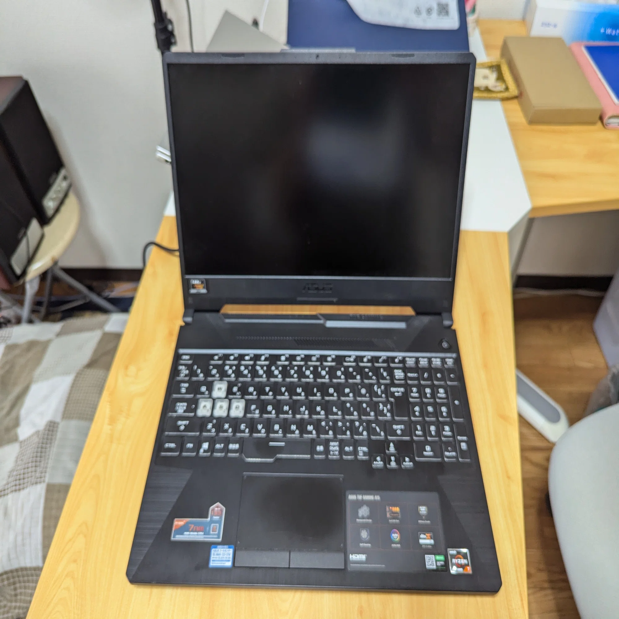 ASUS TUF Garming A15(FA506IU) 無線LANカード交換その他増設など｜佐 
