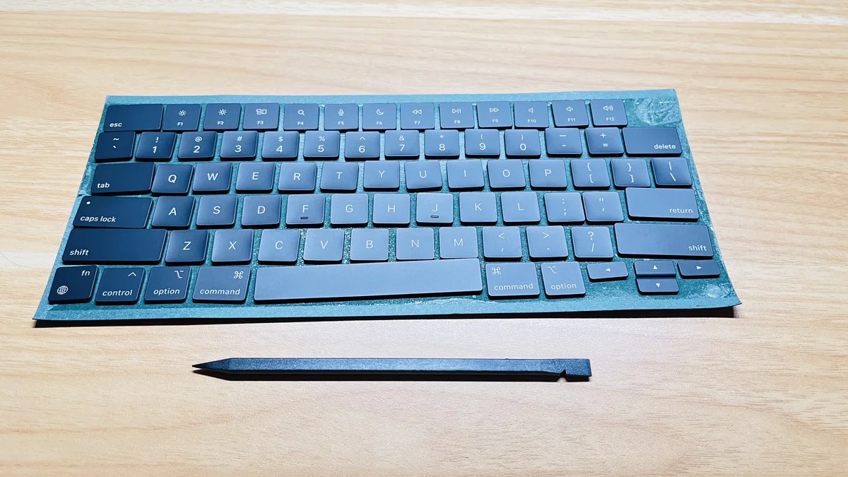 JIS配列のMacBook AirのキーボードをUS配列風に改造してみた｜sy