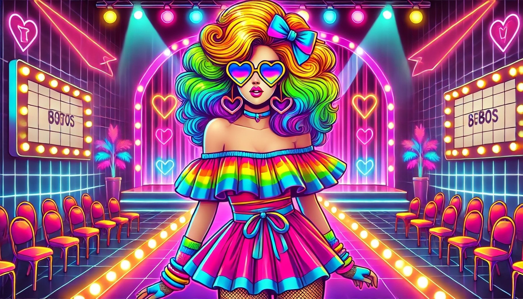 モダンアート ファッションアート　80年代　90年代 ファッションで元気を届け、愛と平和を表現しよう！｜Retrostar