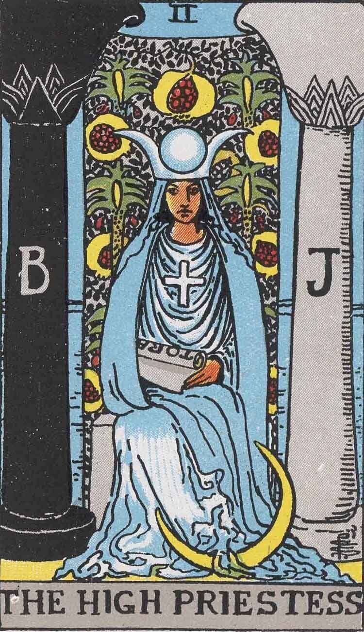 専用　clampタロットカード THE HIGH PRIESTESS II Tarot Cards | X +CLAMP+ Wiki | Fandom