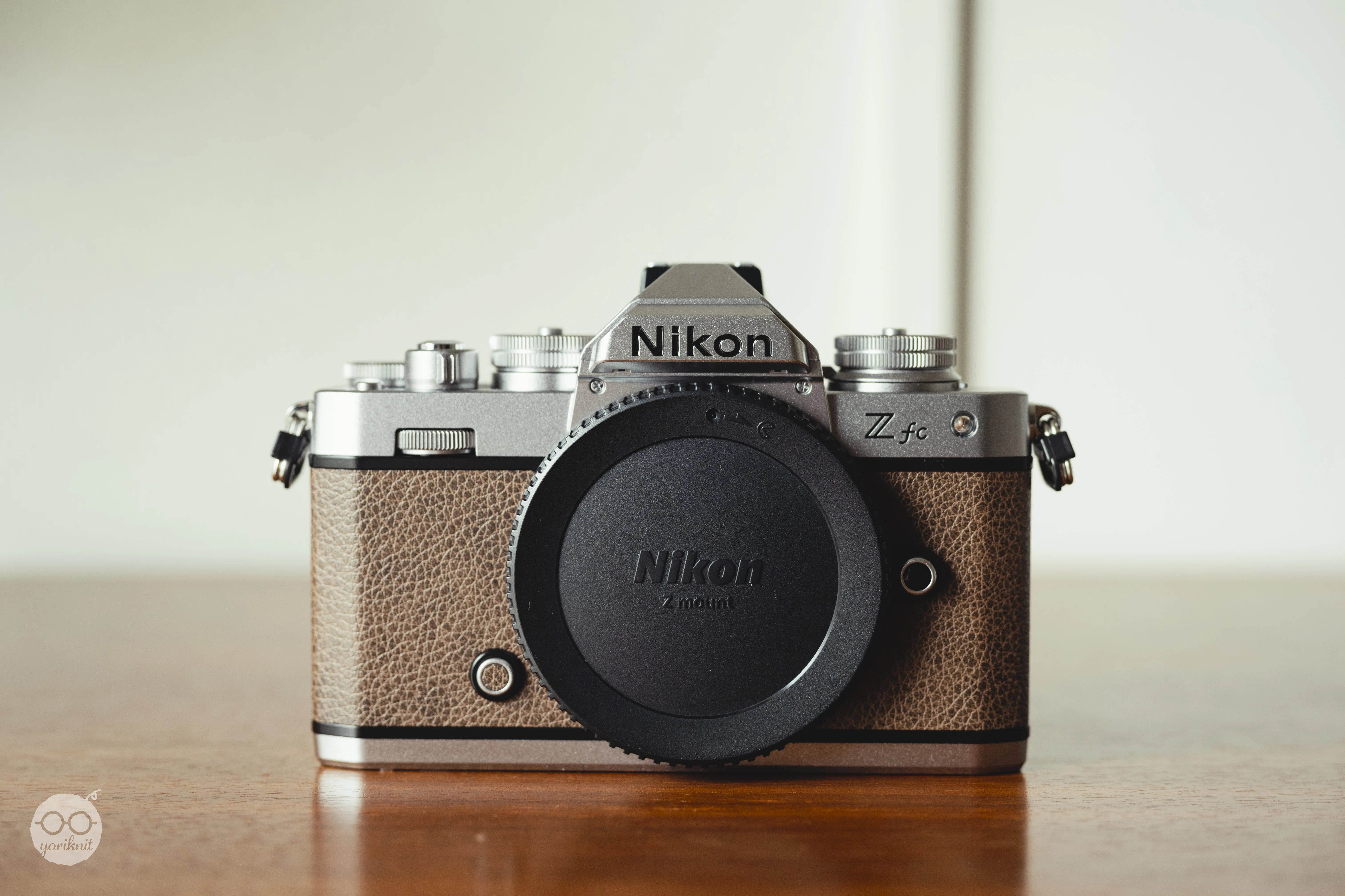 Zfc 張り替え済み品 サンドベージュ 帰ってきた Zfc。 ｜ Nikon Zfc｜yoriknit