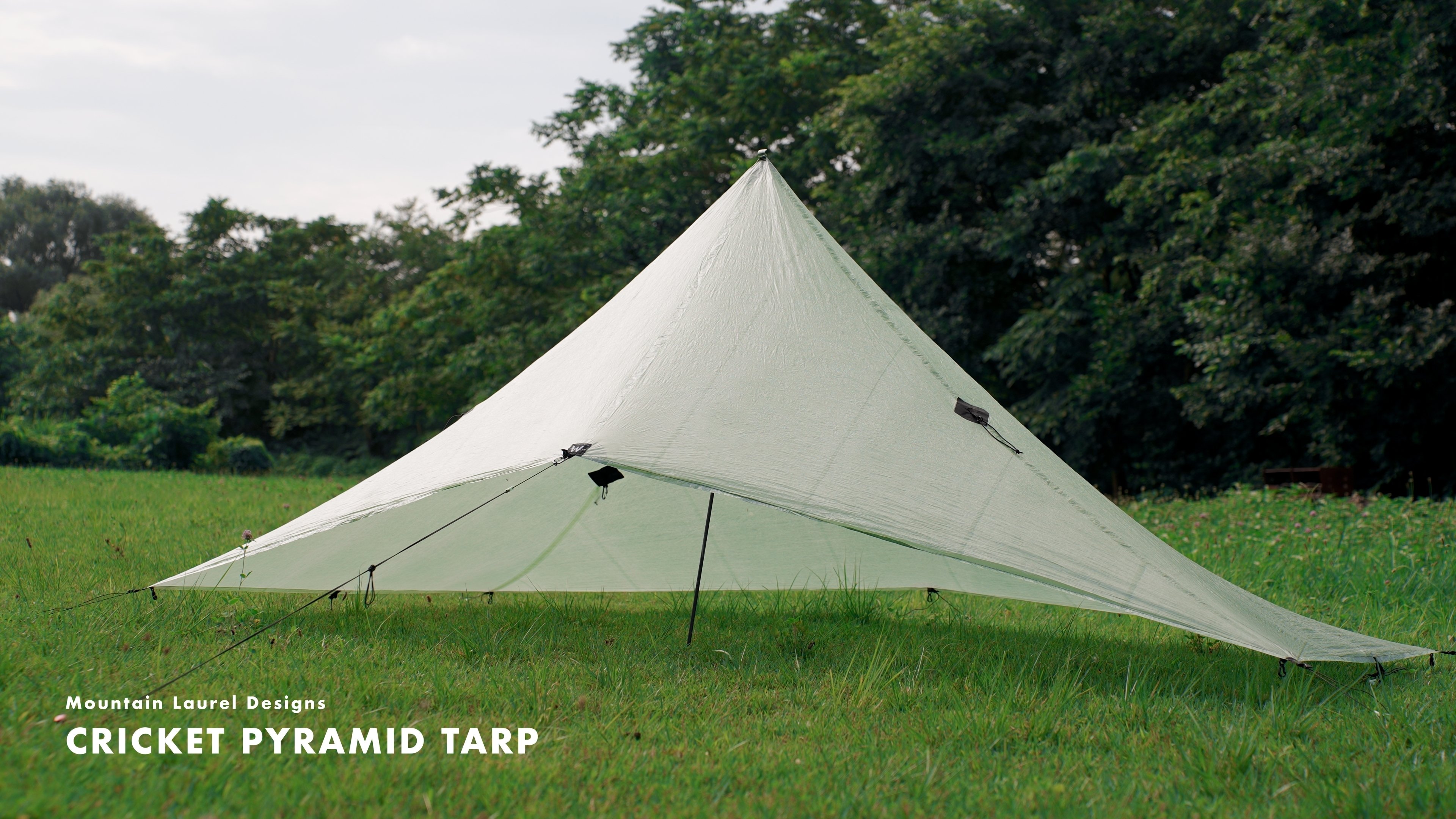 ギア紹介】Mountain Laurel Designs の「CRICKET PYRAMID TARP ギア紹介】Mountain Laurel Designs の「CRICKET PYRAMID TARP