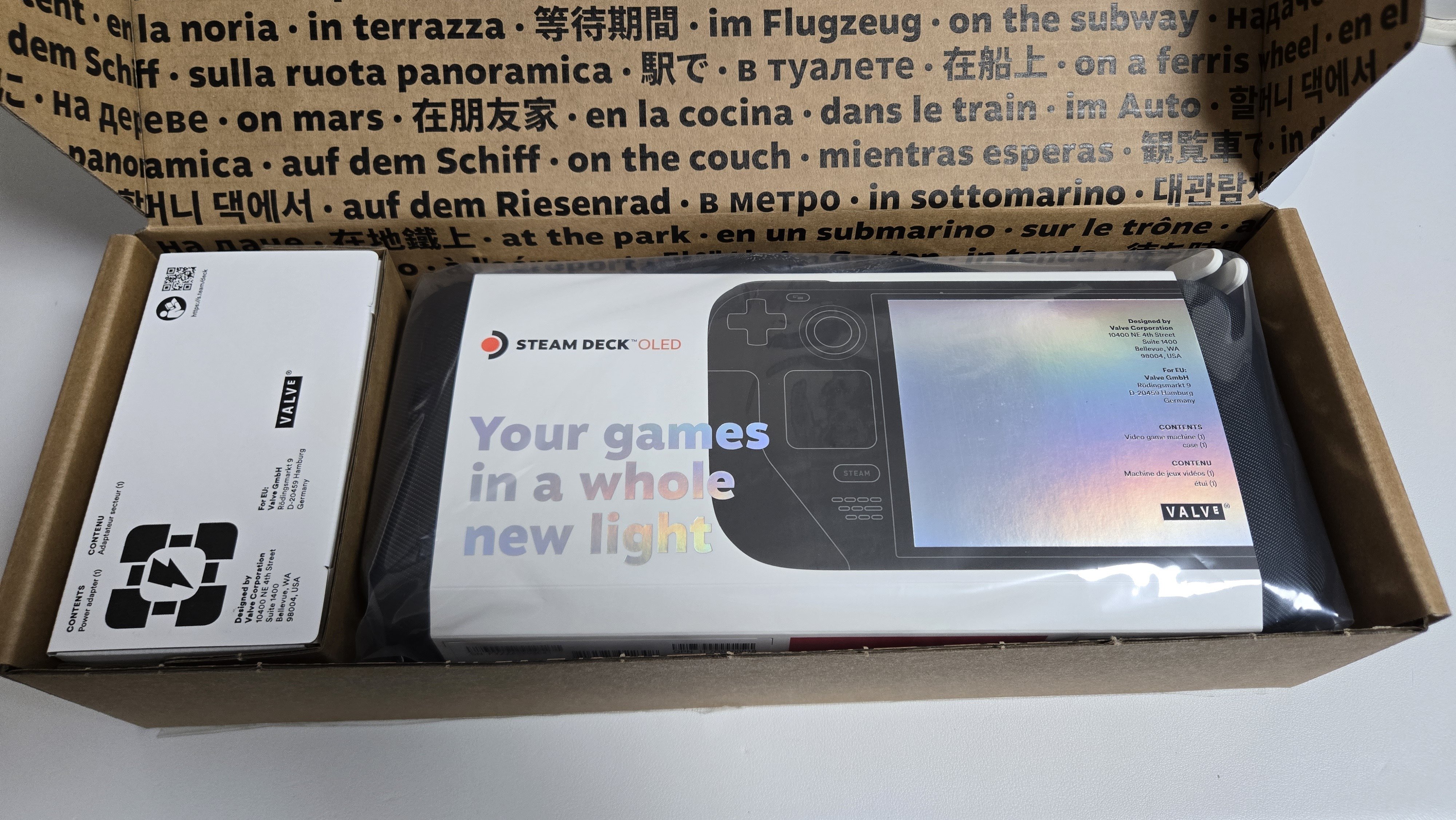 Steam Deck OLED 1TBモデル 外箱欠品 Steam Deck OLED版買ったぞ｜wag