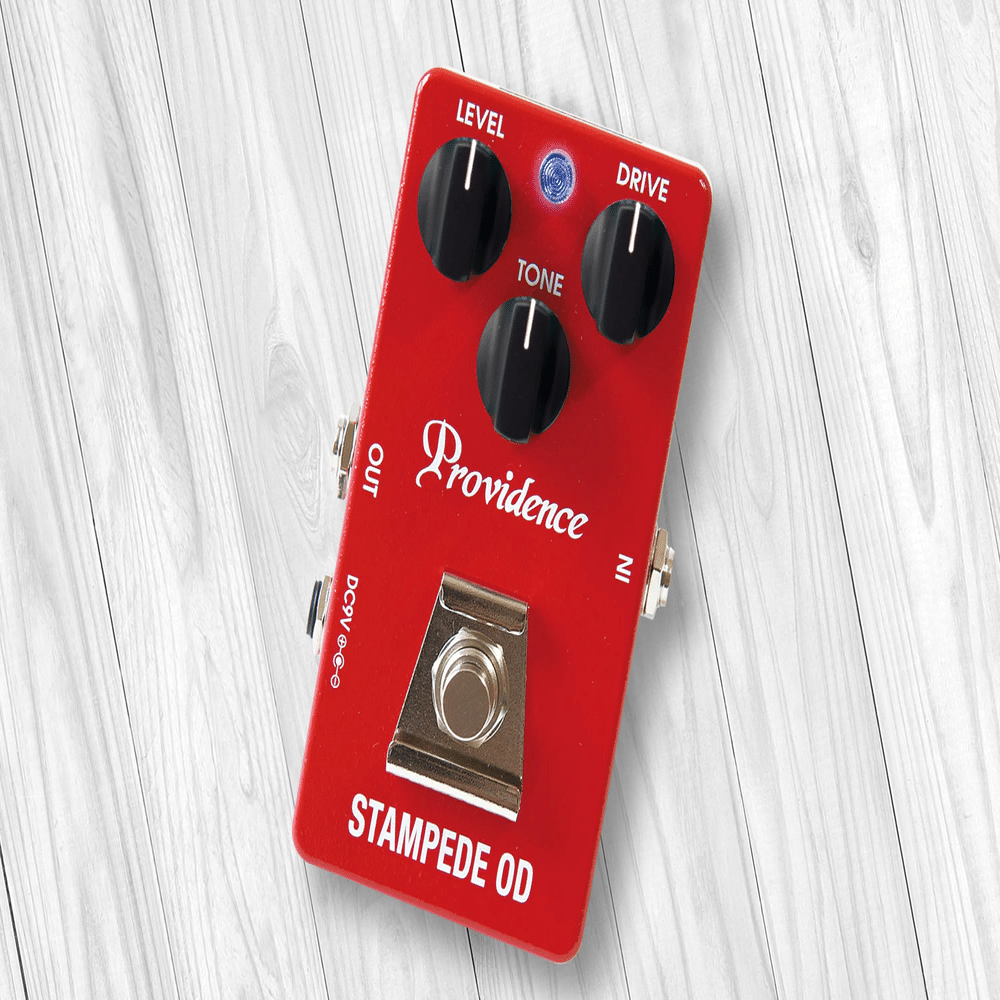 Providence STAMPede OD ギターエフェクター ギターの持つ特性を失うことなく自然にドライブさせる「Providence