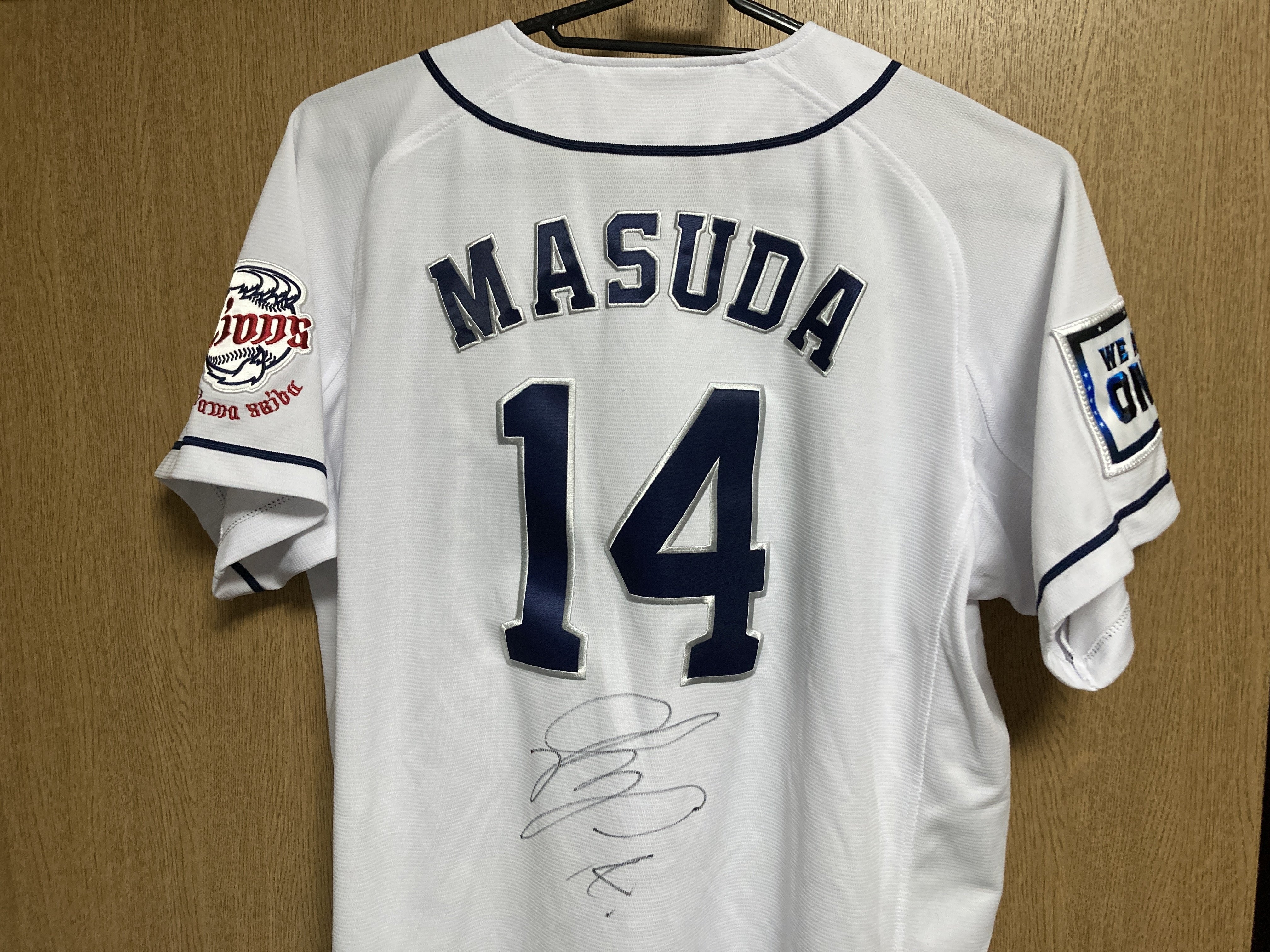 埼玉西武ライオンズ　増田達至　サイン　ユニフォーム 埼玉西武ライオンズ 増田達至 サイン ユニフォーム スポーツ