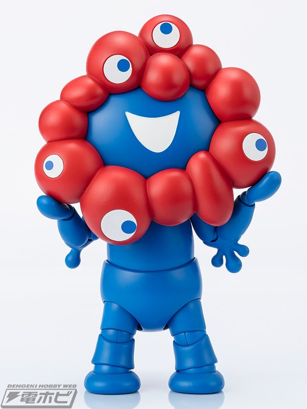 ファスナー付きミャクミャクキャラクターフィギュア 2025年大阪・関西万博公式キャラクター「ミャクミャク」がS.H.Figuarts