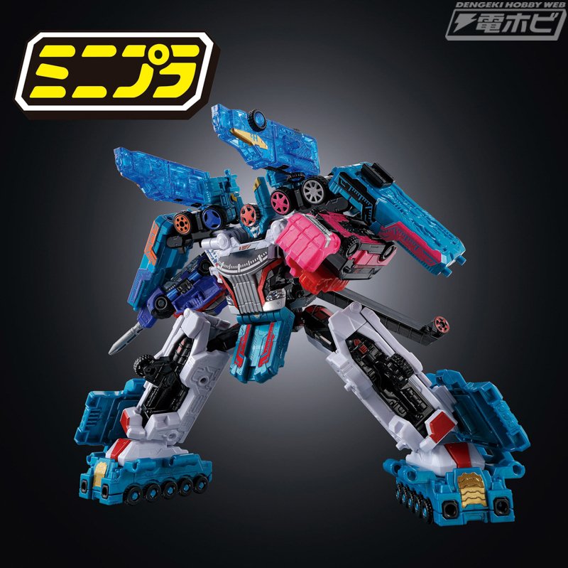 徹底レビュー】ミニプラ 爆上合体シリーズEX ブンブンジャーロボ