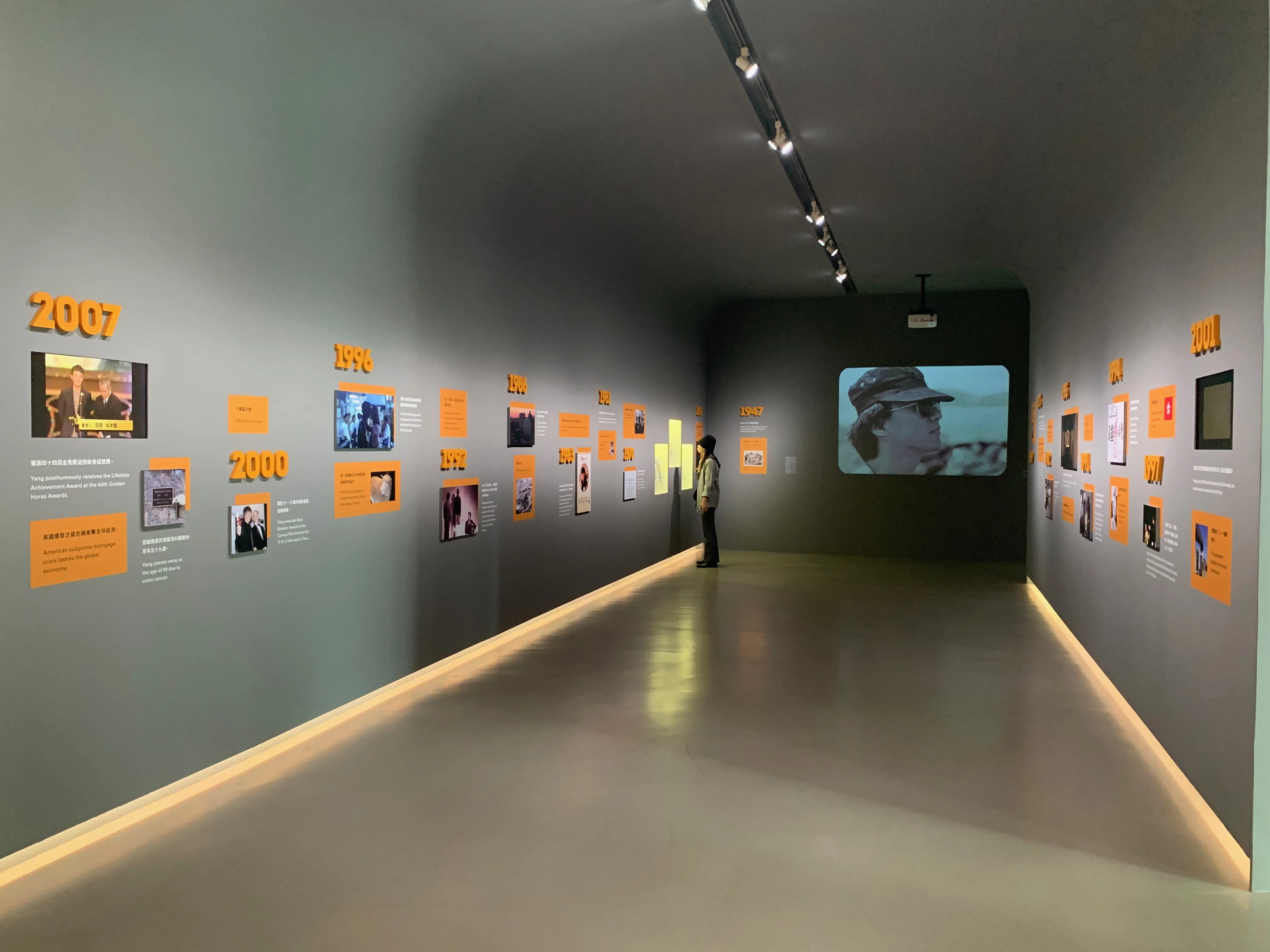 1日目。台北市立美術館でエドワード・ヤンの回顧展「一一重構：楊德昌