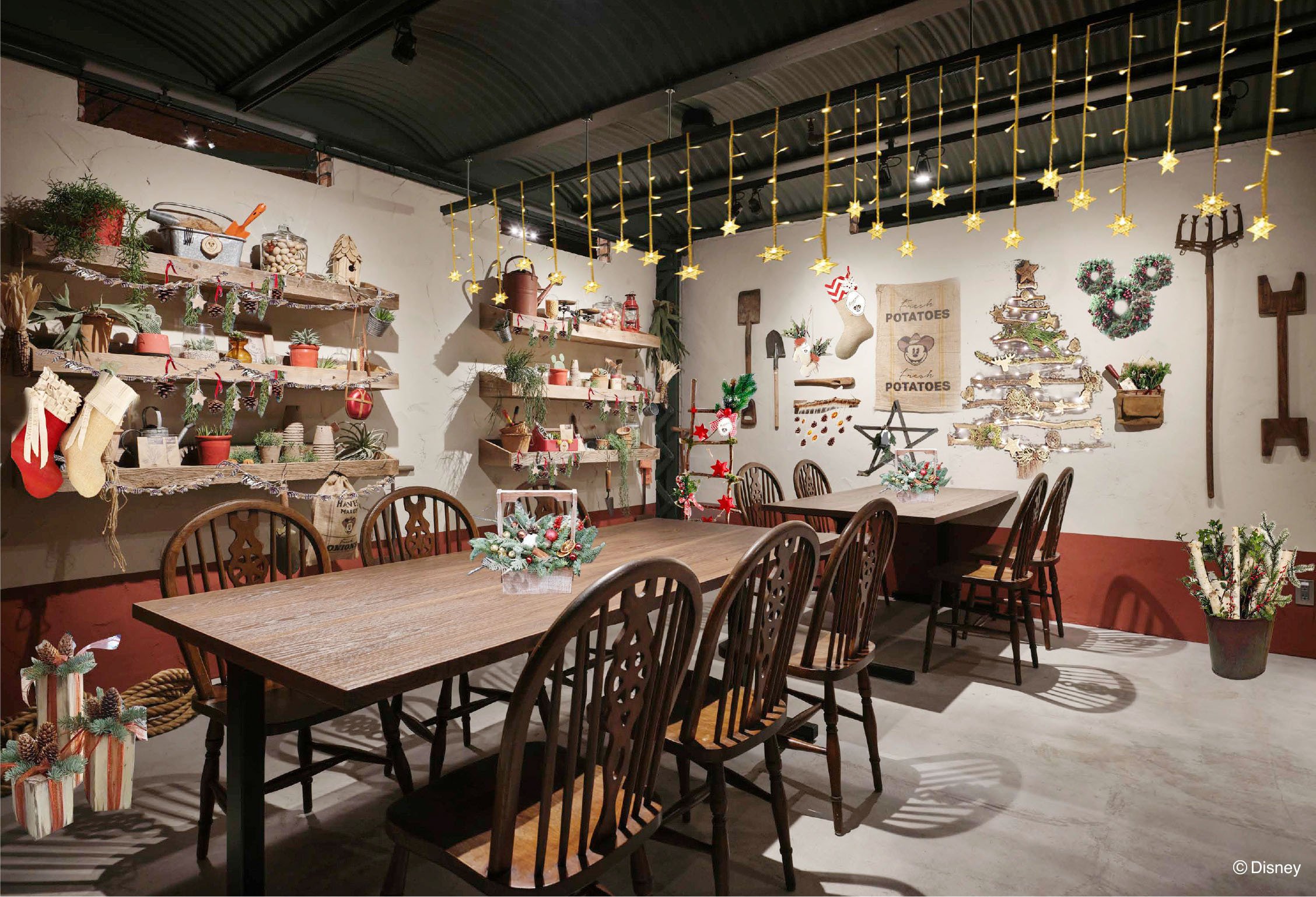 11月6日（水）、7日（木）からキャラクター個室がXmas仕様に。Xmas限定