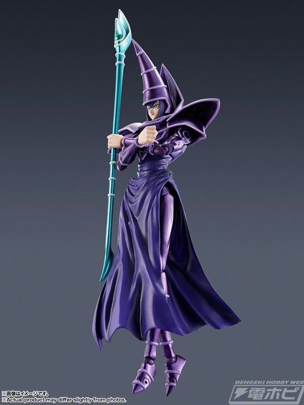 遊戯王リボルテック闇遊戯 S.H.MonsterArtsブラックマジシャンセット