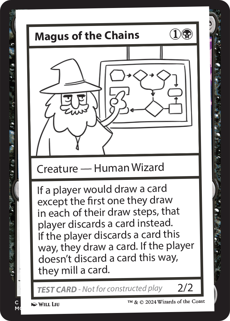 初版　mtg  Witty Demon　3枚　ミステリーブースター　テストカード MTG】【赤】ミステリーブースター2のプレイテスト・カードを見