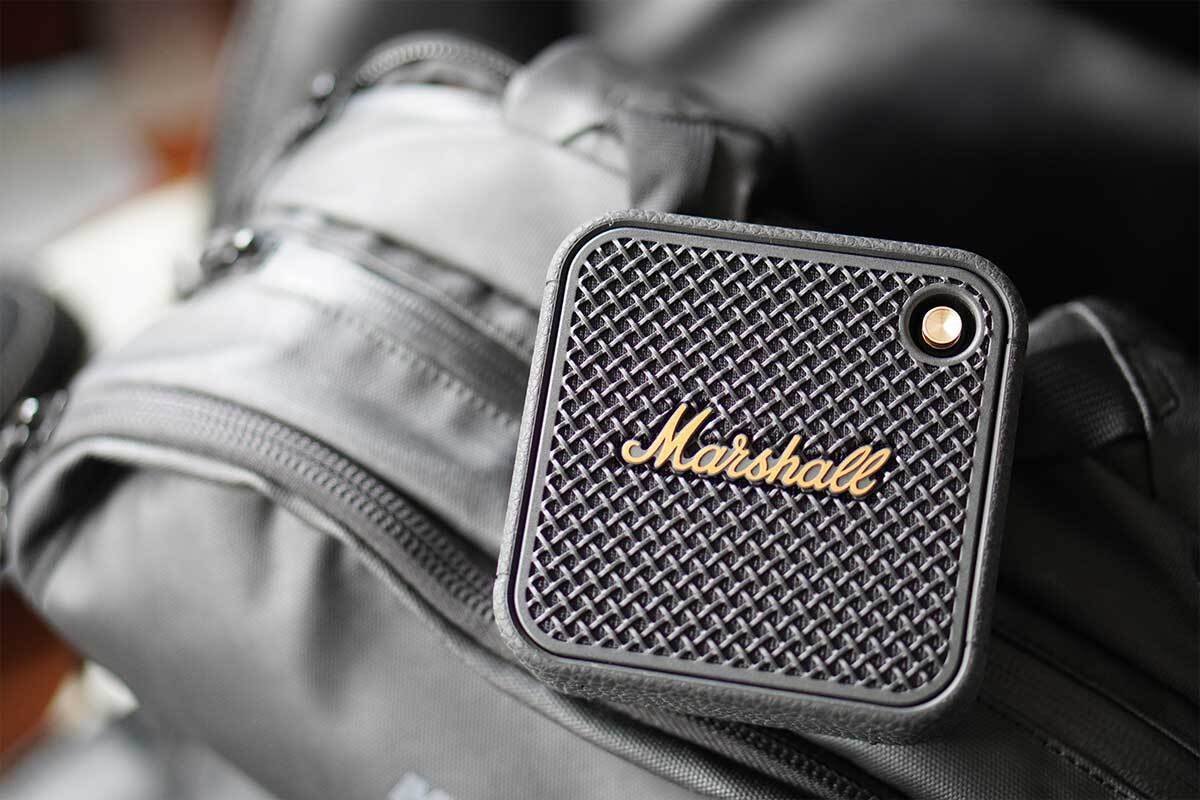 【美品】Marshall Willen 「2台」 Marshall(マーシャル)Willen 2 ワイヤレススピーカー ブラック