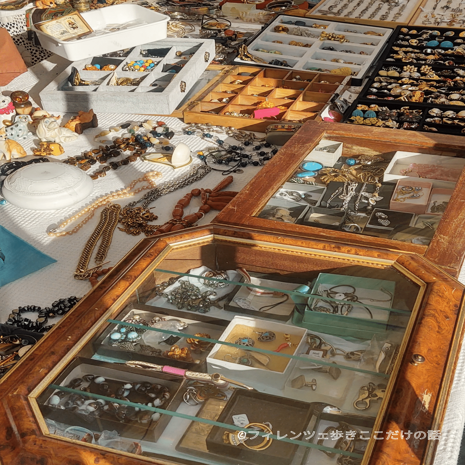 フィレンツェの骨董市｜フィレンツェ歩き ここだけの話