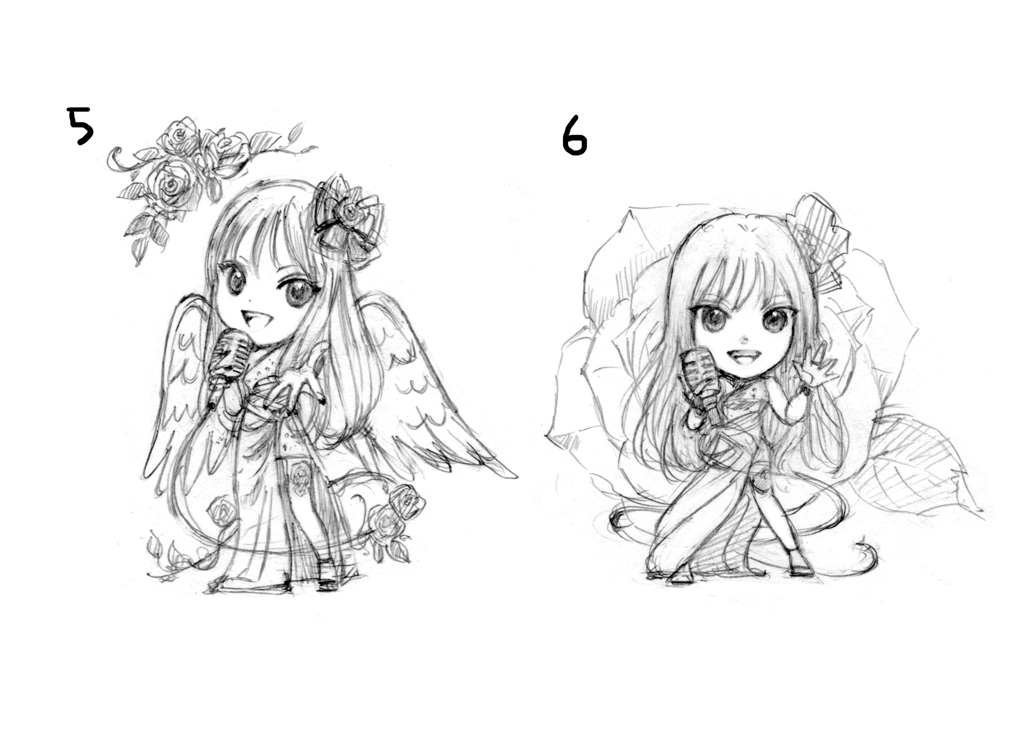 イラストメイキング 魔王魂｜風夜