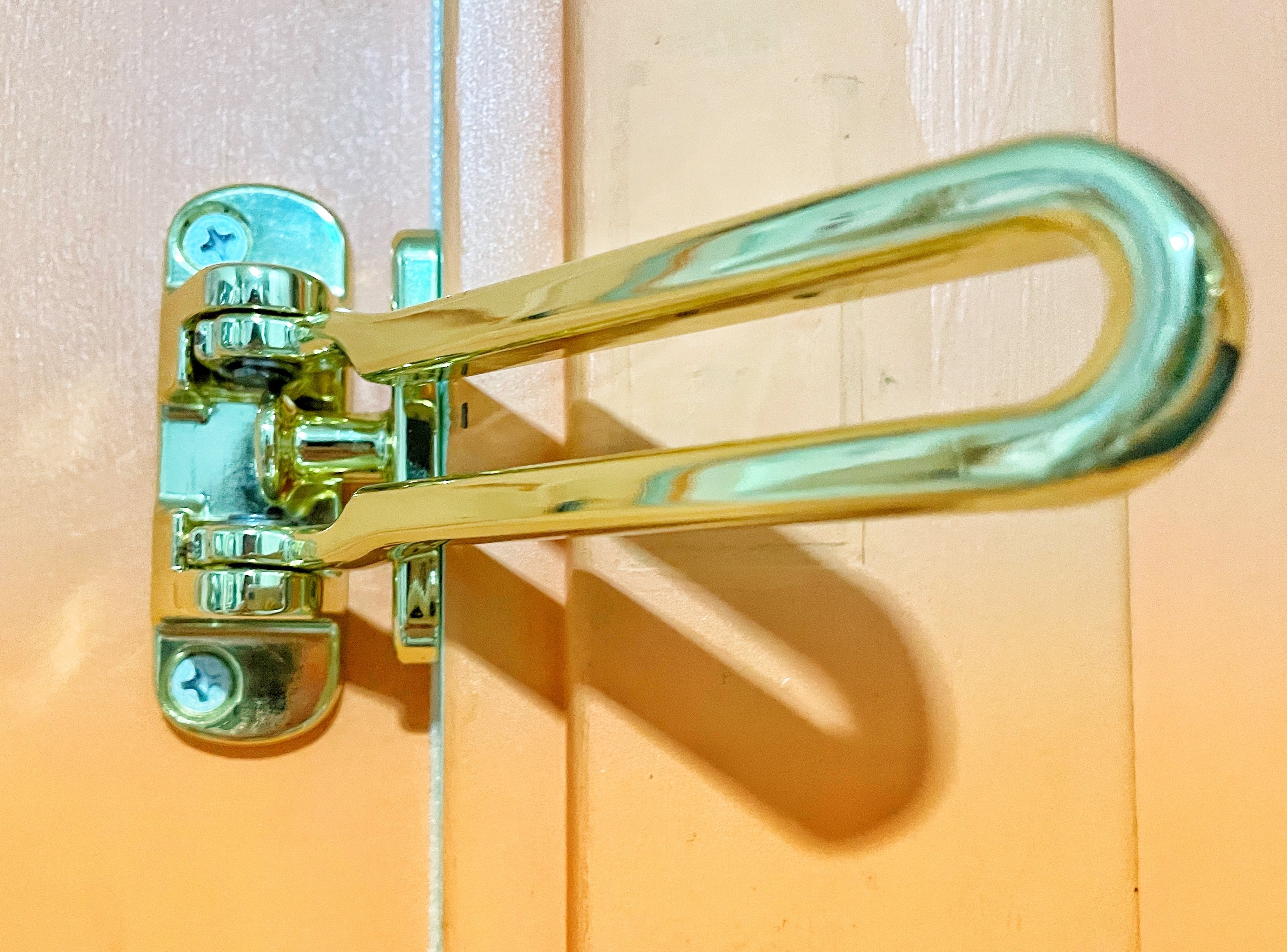 築55年の古民家を丸ごとDIYしてみる㉝玄関のドアチェーンの 築55年の古民家を丸ごとDIYしてみる㉝玄関のドアチェーンの