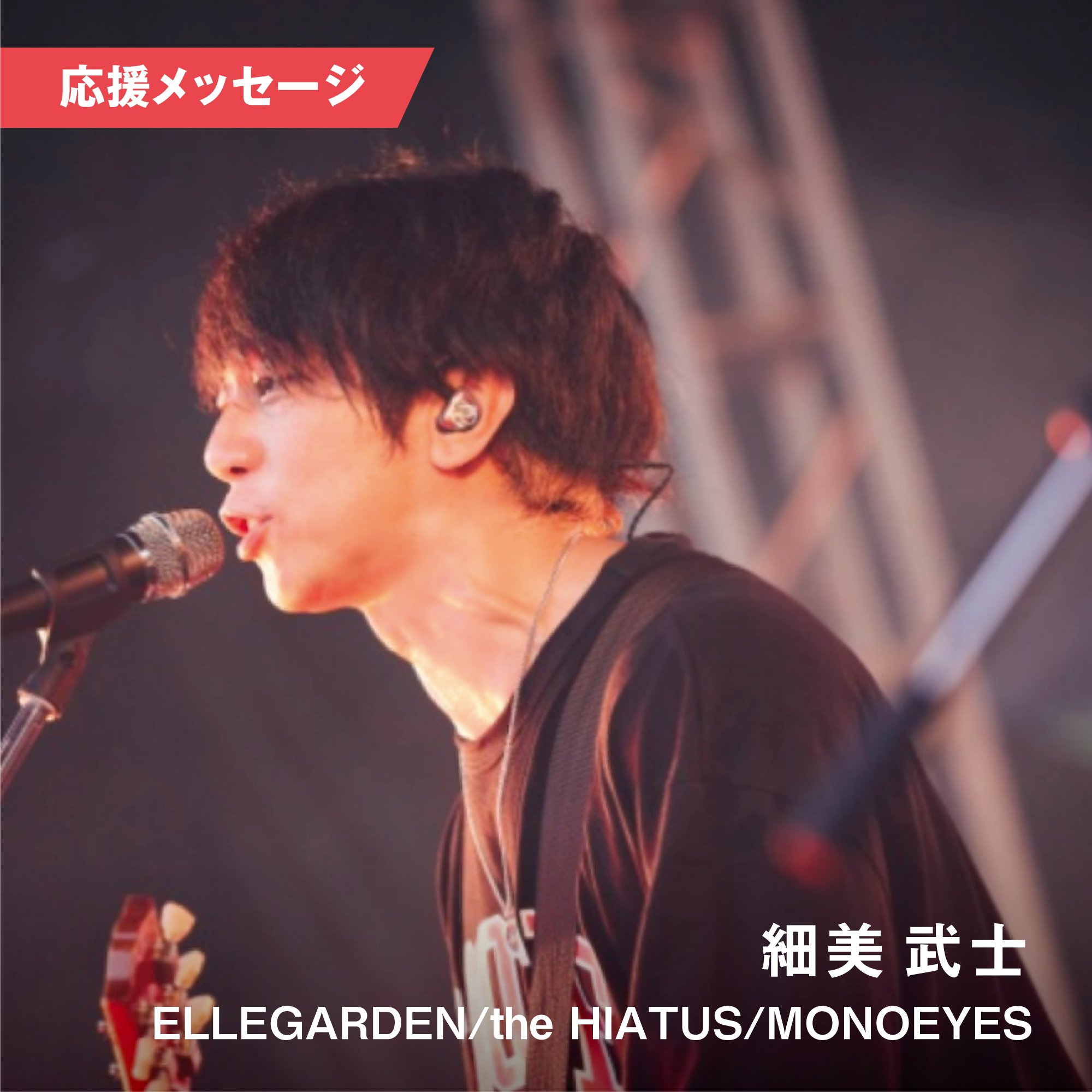 【おすすめ】 the (ELLEGARDEN, 細美武士 HIATUS, 応援 #AVMS MONOEYES) ミュージシャン