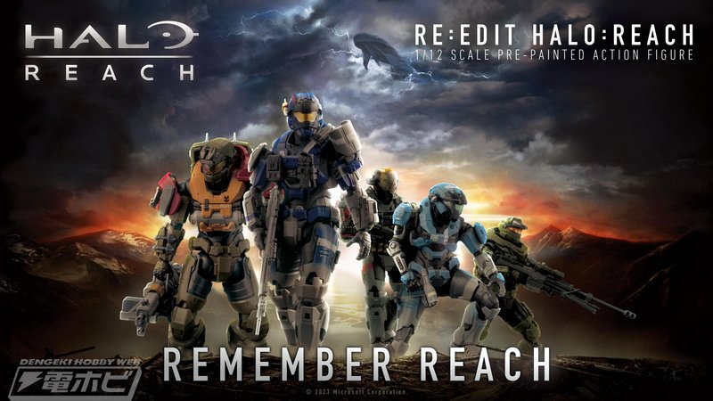 [新品未開封Re:Edit Halo: Noble Five 限定版 Amazon.co.jp: RE:EDIT HALO: REACH 1/12 SCALE JORGE-052