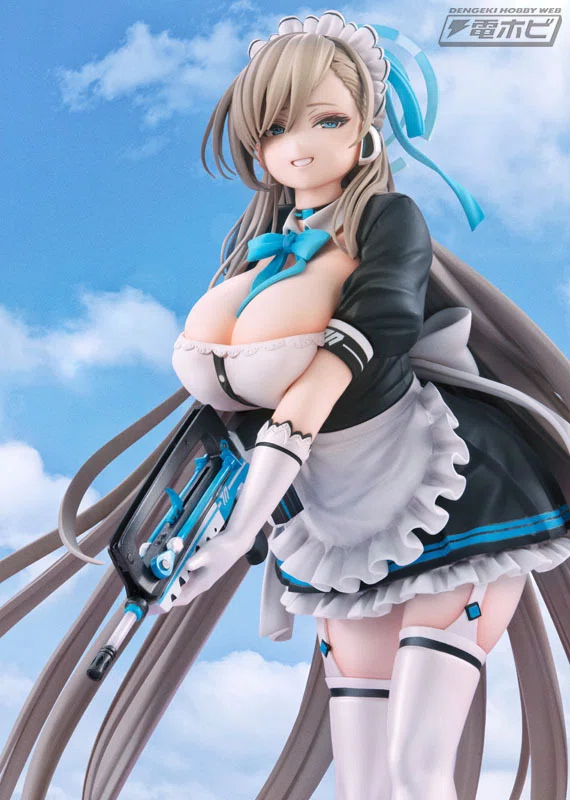 ブルーアーカイブ』一之瀬アスナがおなじみのメイド服姿で1/7スケール
