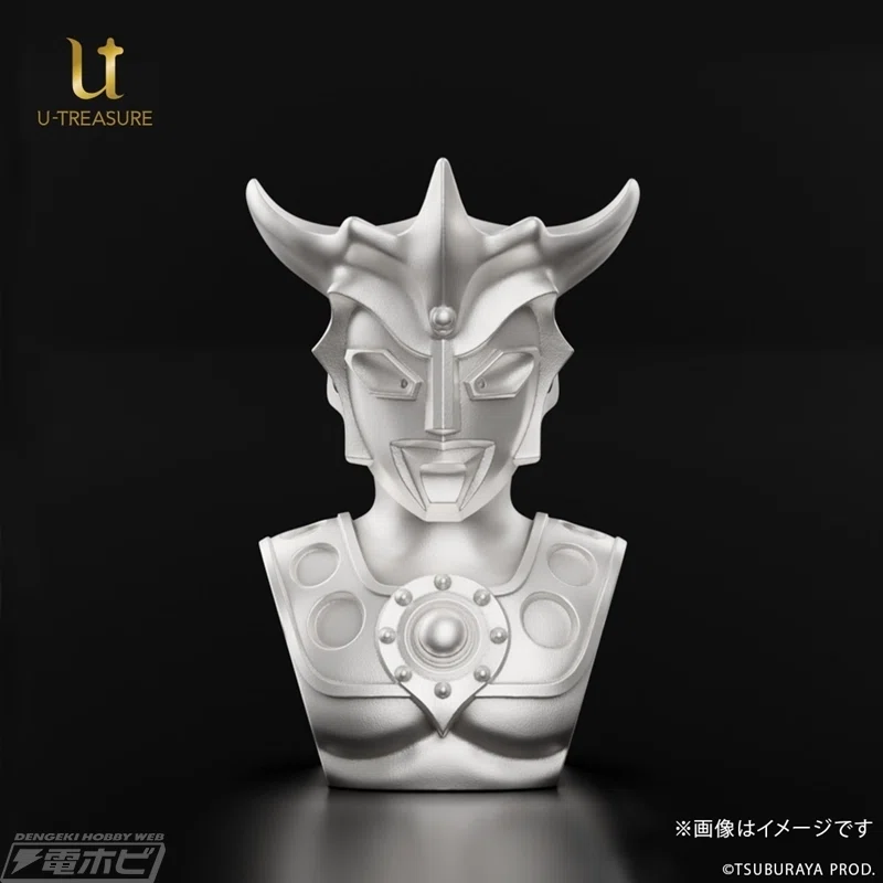 360万円越えの純金製!!ウルトラマンレオ50周年記念の胸像フィギュアが