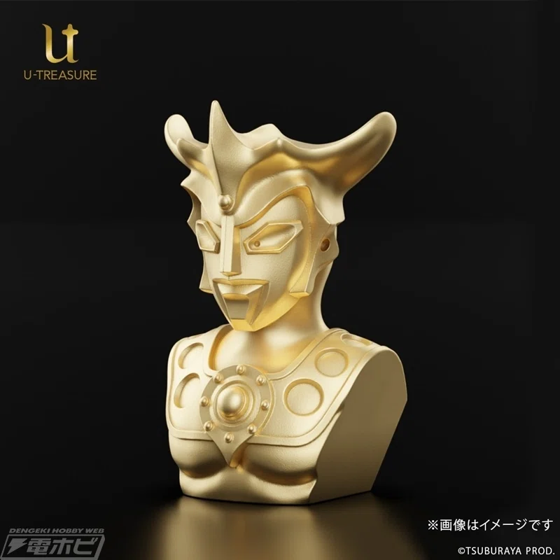 360万円越えの純金製!!ウルトラマンレオ50周年記念の胸像フィギュアが