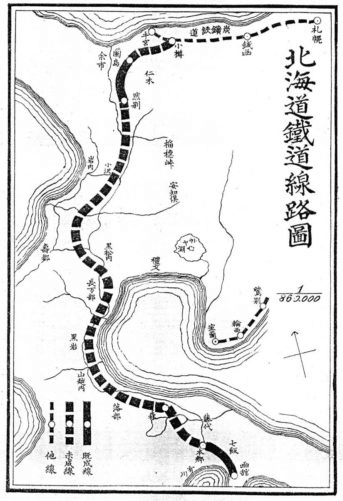 Amazon.co.jp: 明治45年/鉄道/北海道鉄道沿線案内/戦前/鉄道