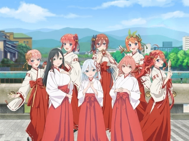 推しの子　五等分の花嫁　甘神さんちの縁結び　ToLOVEる　他7点セット 甘神さんちの縁結び』×『五等分の花嫁』コラボビジュアル公開