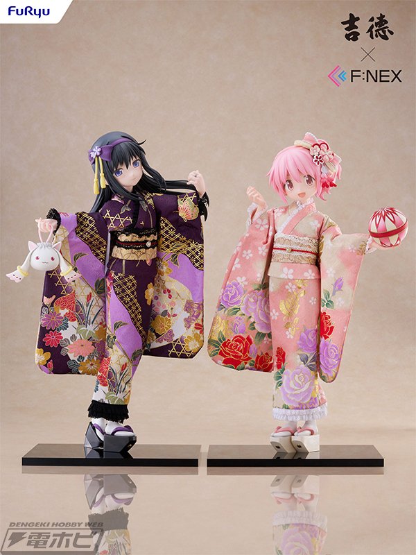 魔法少女まどか☆マギカ　着物フィギュア　5体セット 劇場版 魔法少女まどか☆マギカ[新編]叛逆の物語』鹿目まどか
