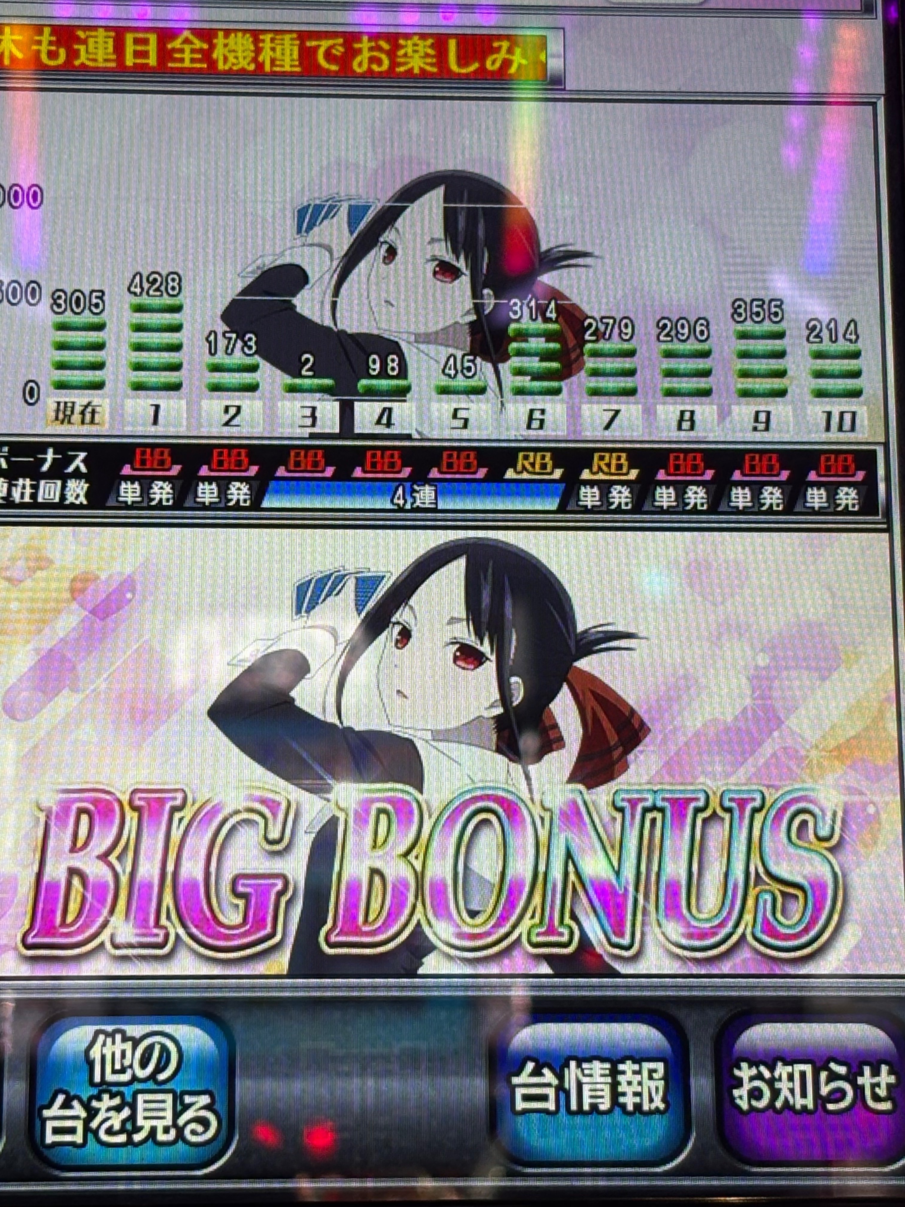 かぐや様をボチボチ打っての感想と9月収支｜ポッセ