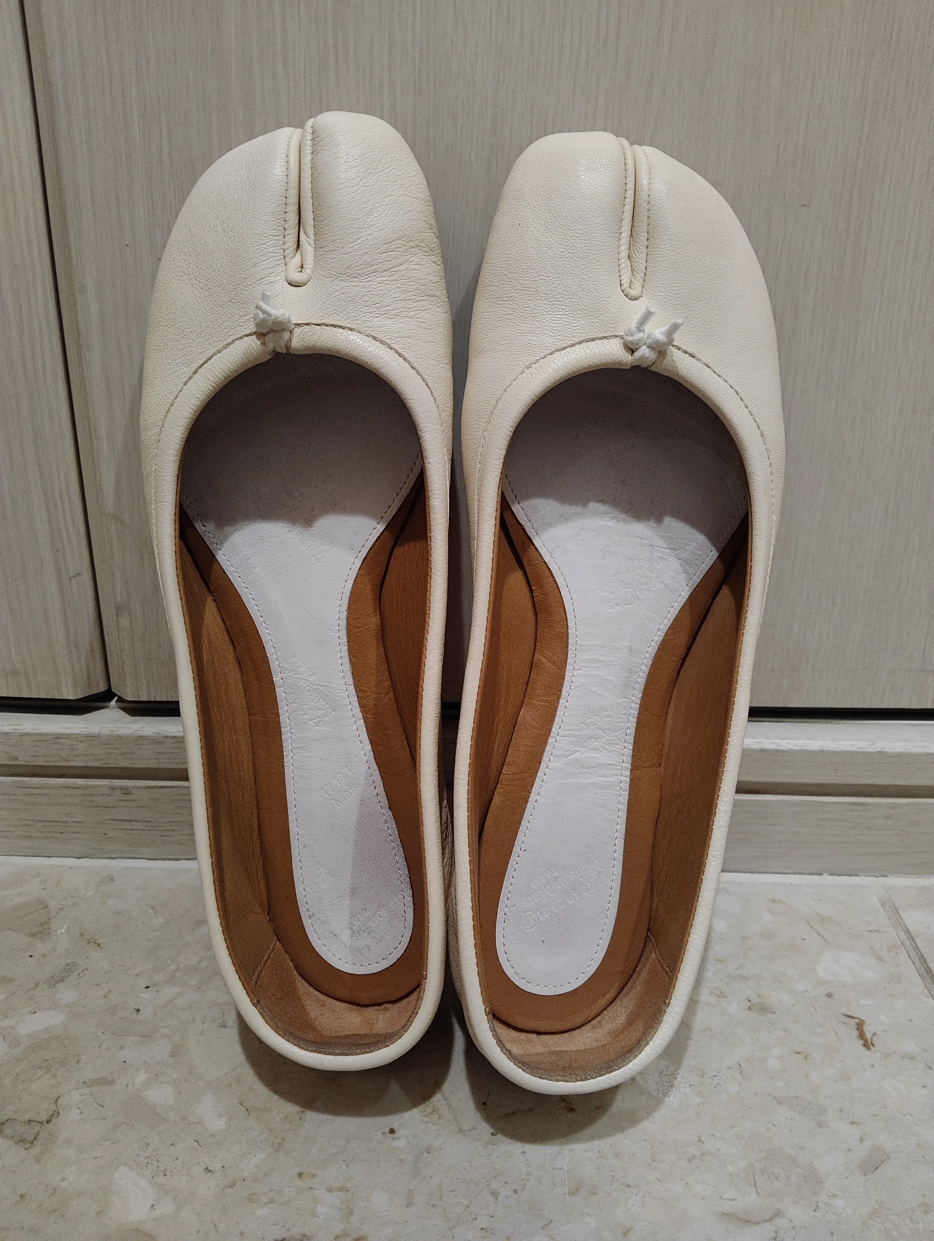 マルジェラ maison margiela 足袋バレエ タビバレエ 37.5 Maison Margiela(メゾン マルジェラ)｜TABI バレリーナ NEW/ブラック